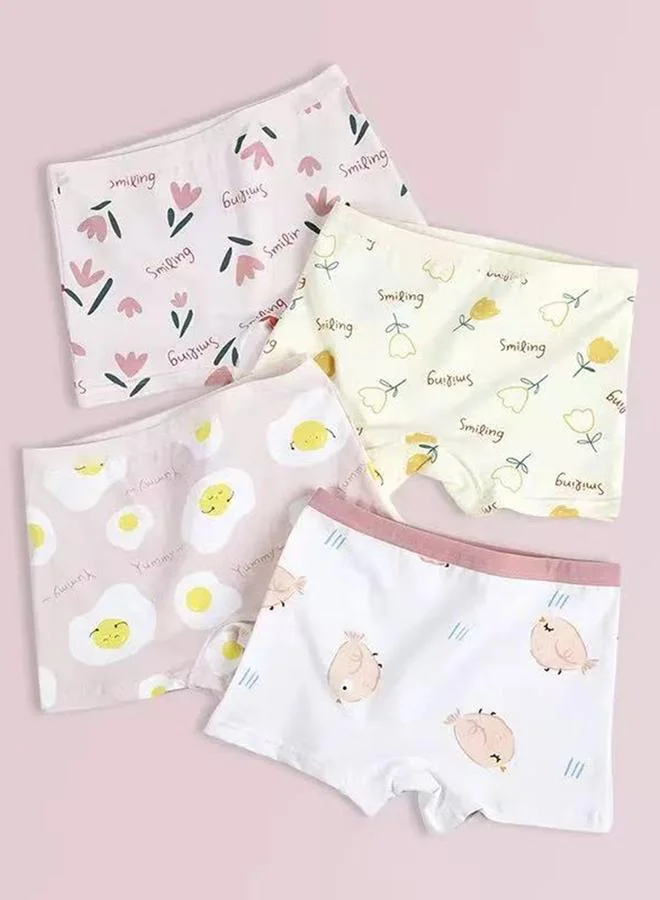 Styli Pack of 4 - Printed Cotton Boxers Briefs